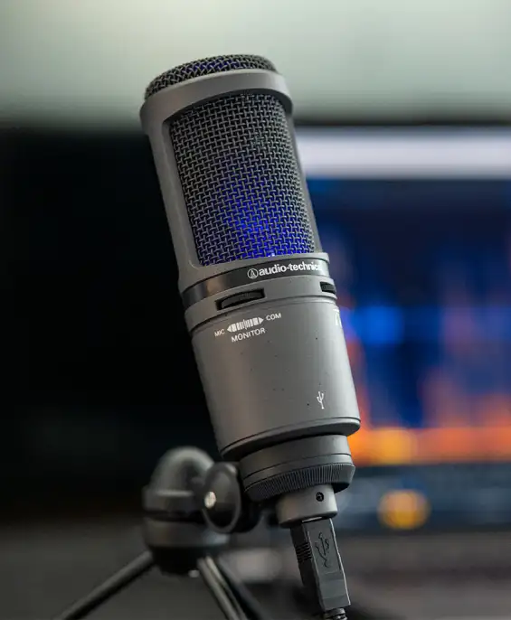 En İyi Yayıncı Mikrofonu Hangisi? - Yayıncı Olmak İsteyenler İçin 6 Mikrofon Önerdik! 5 Audio Technica AT2020