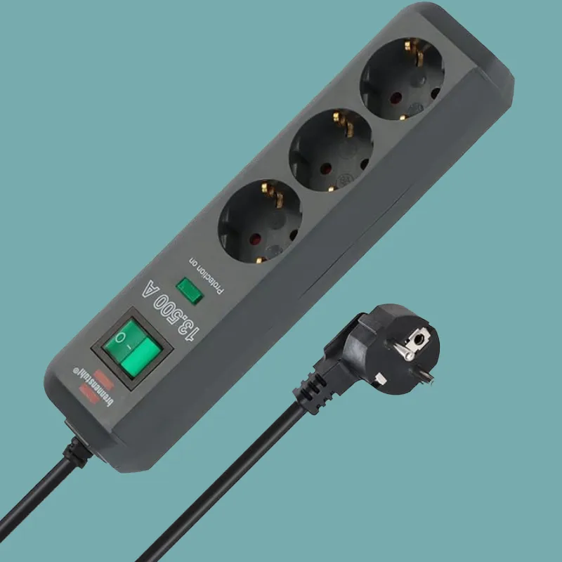 Elektronik Cihazlarınızın Bozulmasını Önleyecek En İyi 10 Akım Korumalı Priz Önerisi! 5 Brennenstuhl Eco-Line 3'lü