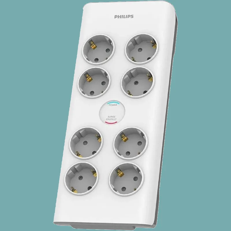 Elektronik Cihazlarınızın Bozulmasını Önleyecek En İyi 10 Akım Korumalı Priz Önerisi! 7 PHILIPS SPN7080