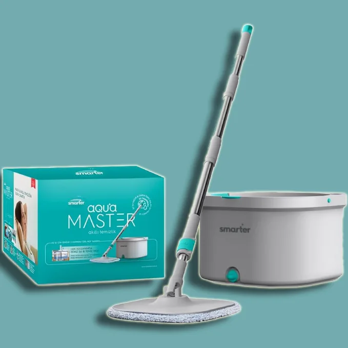 Evinizi Pırıl Pırıl Edecek En İyi Mop Temizlik Seti Hangisi? 9 Smarter Aqua Master Temizlik Seti