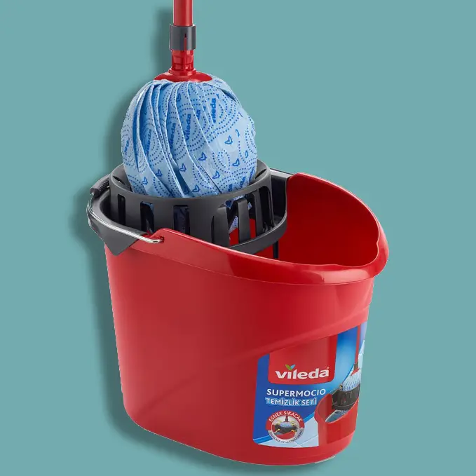 Vileda Supermocio Temizlik Seti Tüm Yüzeyler için