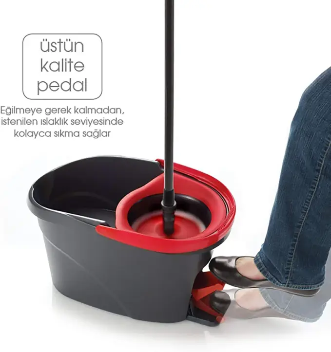 Evinizi Pırıl Pırıl Edecek En İyi Mop Temizlik Seti Hangisi? 4 Vileda Turbo Pedallı Temizlik Seti