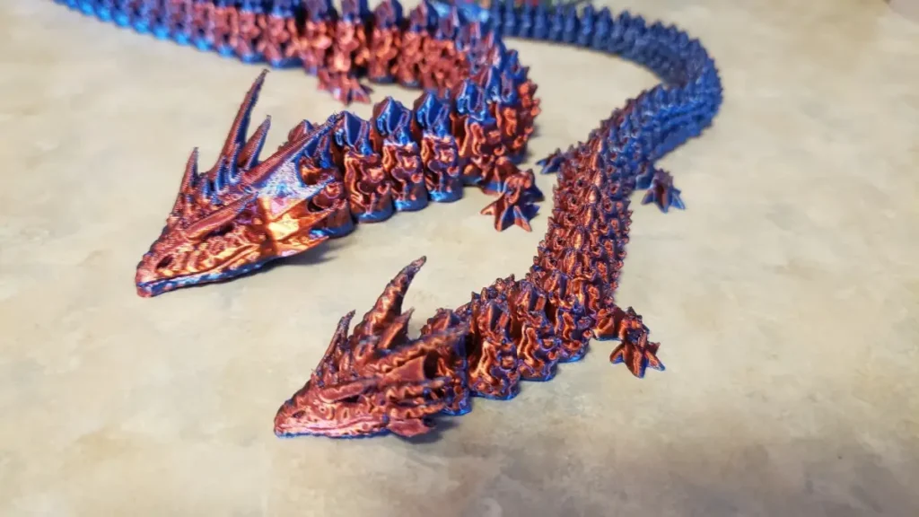 Bu Zamana Kadar En Çok Beğenilen 3D Yazıcı İle Yapılan Ürünler! İlham Arayanlar İçin 3D Yazıcı Baskı Modelleri! 12 3D Baskı Dekoratif Ejderha Modeli