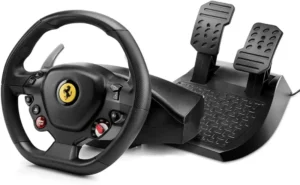 Sim Racing: Yeni Başlayanlar İçin Setup Oluşturma Rehberi - Ekipman Önerileri ve Fiyatları 2 En şık direksiyon seti - Thrustmaster T80 Ferrari 488 GTB Edition