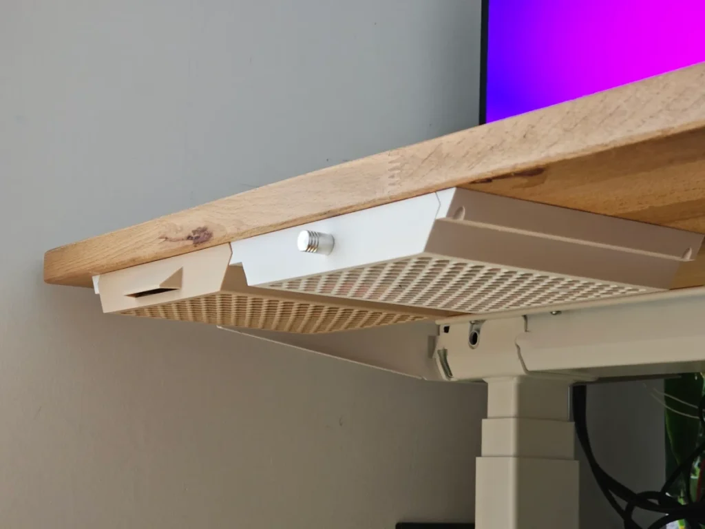 Bu Zamana Kadar En Çok Beğenilen 3D Yazıcı İle Yapılan Ürünler! İlham Arayanlar İçin 3D Yazıcı Baskı Modelleri! 6 Masa Altı Çekmece 3D Baskı Modeli