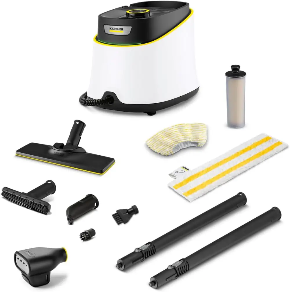 En İyi Buharlı Temizleyiciler: Alerjisi Olanların Kullanması Gereken 10 Buharlı Temizleyici! 8 Karcher SC 3 Deluxe