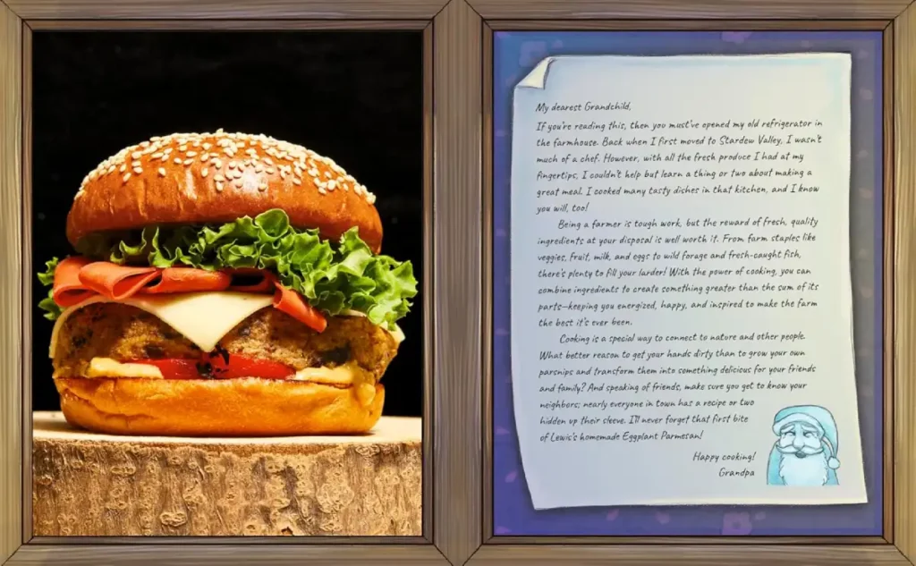 Stardew Valley Oynayanlara Alınabilecek Hediyeler! 5 Stardew Valley Açburger Yemek Tarifi