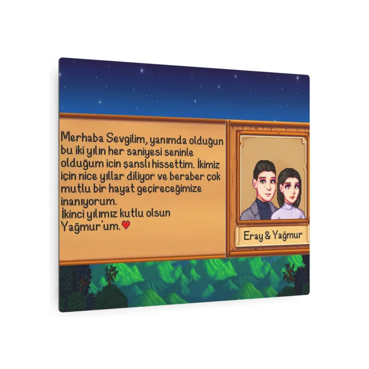 Stardew Valley Oynayanlara Alınabilecek Hediyeler! 24 Stardew Valley Çift Posteri