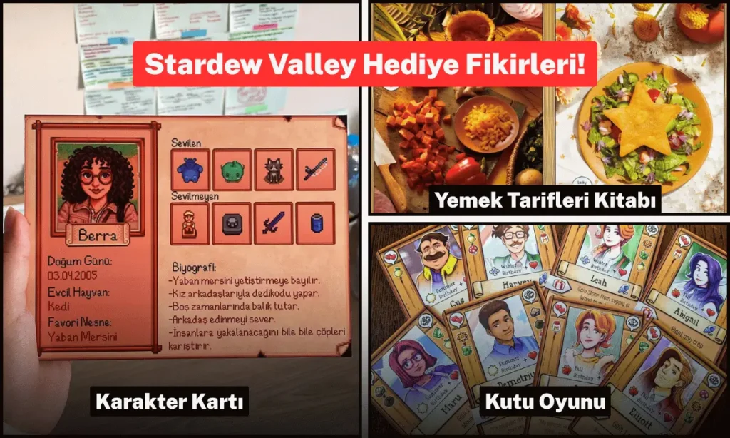 Stardew Valley Hediyelik Eşyalar