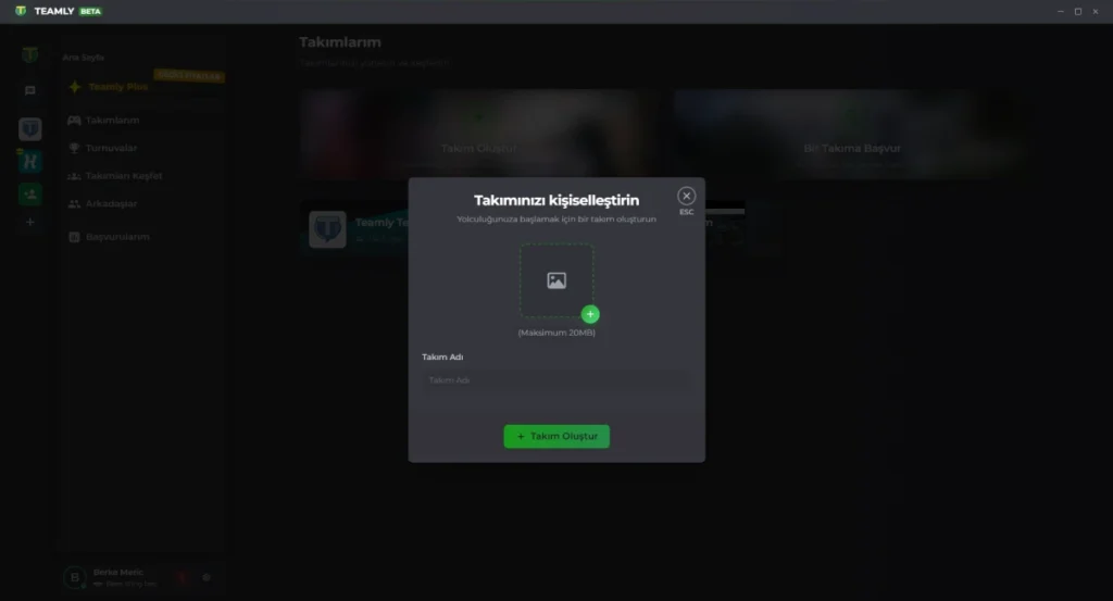 Discord'a Elveda! Yerli Girişim Teamly, Discord'u Tahtından Edebilecek Mi? - İnceledik, Anlatıyoruz! 6 Teamly One Beta - Takım Oluşturma