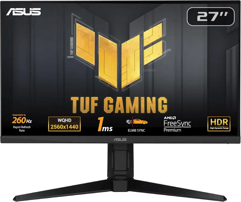Amazon Prime İndirimlerinde 100+ Ürün İnceledim, En İyi Teknolojik Fırsatları Listeliyorum! 19 ASUS TUF GAMING VG27AQML1A 27 Gaming Monitör