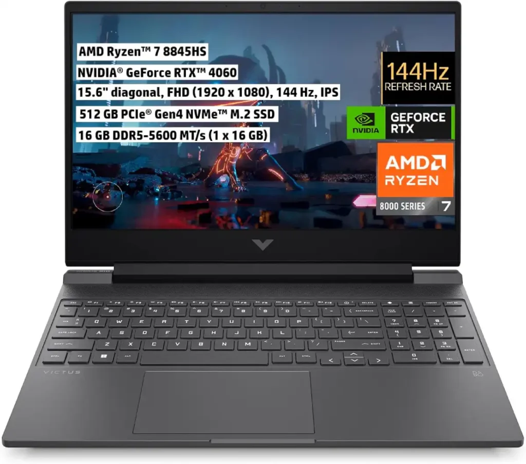 Amazon'da HP Victus Oyuncu Laptoplarında %20'ye Varan İndirim Başladı! - Öne Çıkan İndirimleri Listeledik! - (21 Temmuz) 8 HP Victus B82N6EA Gaming Laptop