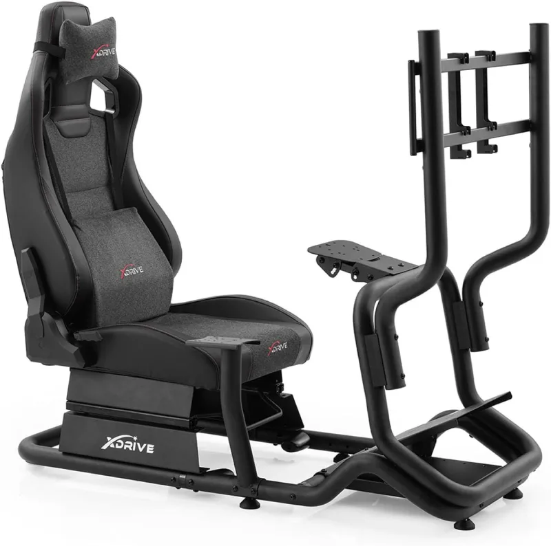 Sim Racing: Yeni Başlayanlar İçin Setup Oluşturma Rehberi - Ekipman Önerileri ve Fiyatları 9 xDrive XRS07-BSKP01 Premium Yarış Simülatörü Kokpiti