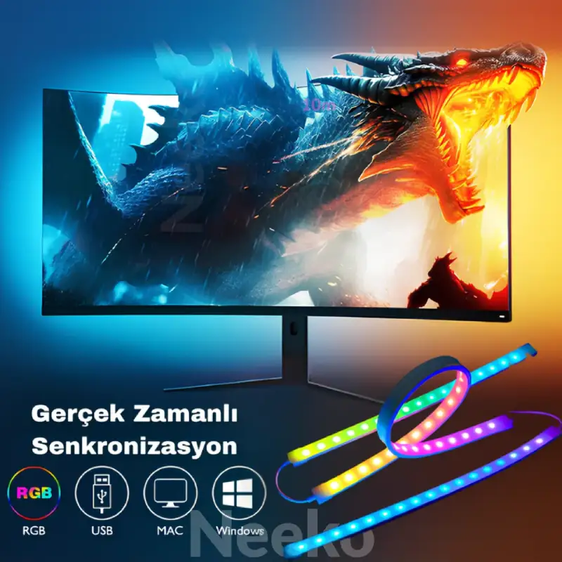Neeko PC Senkron Ambilight LED