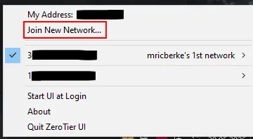 ZeroTier One Uygulaması Üzerinden Yeni Ağa Katılmak